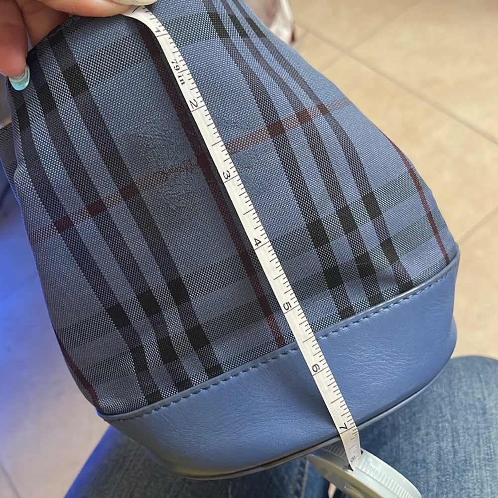 Authentic Burberry Blue Bucket bag - Picture 9 of 9